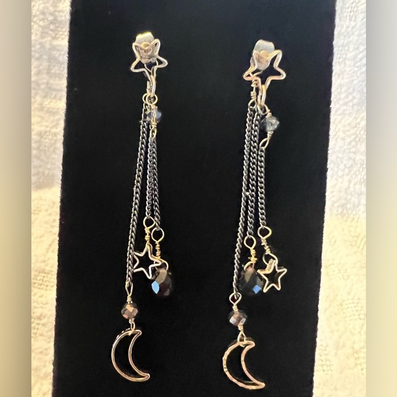 Dangle Front Back Earrings - Picture 1 of 7